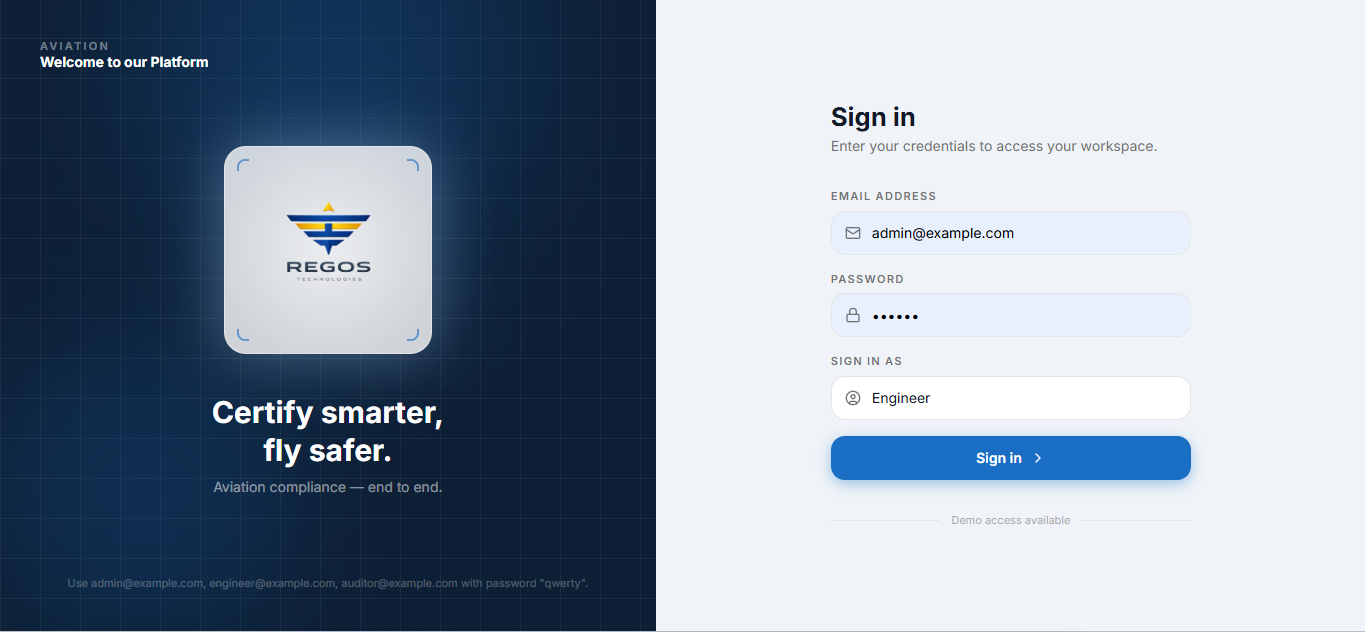 Certification backbone platform